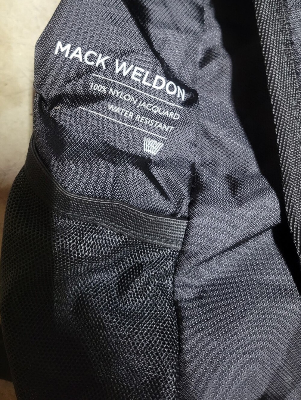 Mack Weldon Portable Backpack - Picture 3 of 3